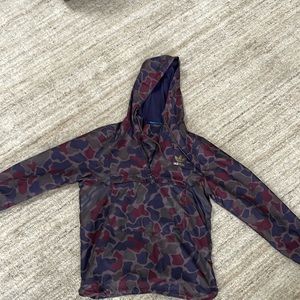 RARE. Adidas 1/4 zip lined with fleece. Medium